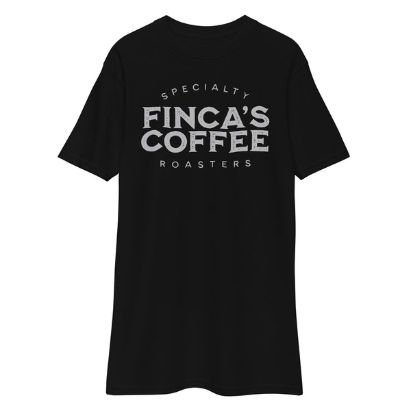 Fincas Coffee logo -Men’s premium heavyweight tee